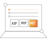 支持ASP、PHP、Asp.Net等多種語言開發(fā)